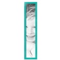 thumbnail image 1 of ArtToFrames 6" x 32" Aqua Picture Frame, 6x32 inch Green Wood Poster Frame (WOM-5186),  Pack, 1 of 3