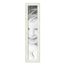 ArtToFrames 6" x 32" Classic White Picture Frame, 6x32 inch White Wood Poster Frame (WOM-5004), Pack