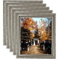 thumbnail image 1 of ArtToFrames 6" x 33" Classic Antique Silver Picture Frame, 6x33 inch Silver Wood Poster Frame (WOM-4926), 5 Pack, 1 of 4