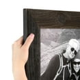 thumbnail image 1 of ArtToFrames 6" x 43" Real Reclaimed Charcoal Barnwood Picture Frame, 6x43 inch Black Wood Poster Frame (WOM-4815), 1 of 1