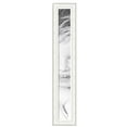 thumbnail image 1 of ArtToFrames 6" x 51" Majestic White Picture Frame, 6x51 inch Silver Wood Poster Frame (WOM-5198),  Pack, 1 of 3