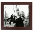 thumbnail image 1 of ArtToFrames 6" x 8" Cherry Picture Frame, 6x8 inch Red Wood Poster Frame (WOM-4334), 1 Pack, 1 of 6