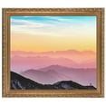 thumbnail image 1 of ArtToFrames 6" x 8" Dark Gold Picture Frame, 6x8 inch Gold Wood Poster Frame (WOM-4553), 1 Pack, 1 of 7