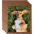 thumbnail image 1 of ArtToFrames 6" x 8" Honey Oak Picture Frame, 6x8 inch Brown Wood Poster Frame (WOM-4380), 4 Pack, 1 of 7