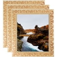 thumbnail image 1 of ArtToFrames 6" x 8" Ivory Picture Frame, 6x8 inch White Wood Poster Frame (WOM-4946), 3 Pack, 1 of 7