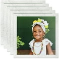 thumbnail image 1 of ArtToFrames 6" x 8" White Picture Frame, 6x8 inch White Wood Poster Frame (WOM-4430), 5 Pack, 1 of 7