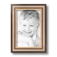 thumbnail image 1 of ArtToFrames 6" x 9" Anique Silver Picture Frame, 6x9 inch Silver Wood Poster Frame (WOM-4964), 1 of 5