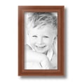 thumbnail image 1 of ArtToFrames 6x10" Painted Dark Orange Picture Frame, Red Wood Poster Frame, with Regular Glass and 2 (FBPL-4950), 1 of 5