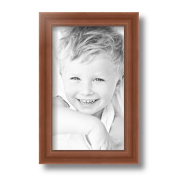 ArtToFrames 6x10" Painted Dark Orange Picture Frame, Red Wood Poster Frame, with Regular Glass and 2 (FBPL-4950)