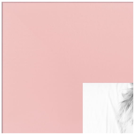 ArtToFrames 6x11 inch Pink Picture Frame, Pink Wood Poster Frame (4120)
