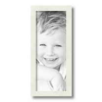ArtToFrames 6x15 inch White Picture Frame, White 6" x 15" Wood Poster Frame (WOM-5140) 1234