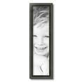 thumbnail image 1 of ArtToFrames 6x24 inch Antique Black Picture Frame, Black 6" x 24" Wood Poster Frame (WOM-5106) 1234, 1 of 5