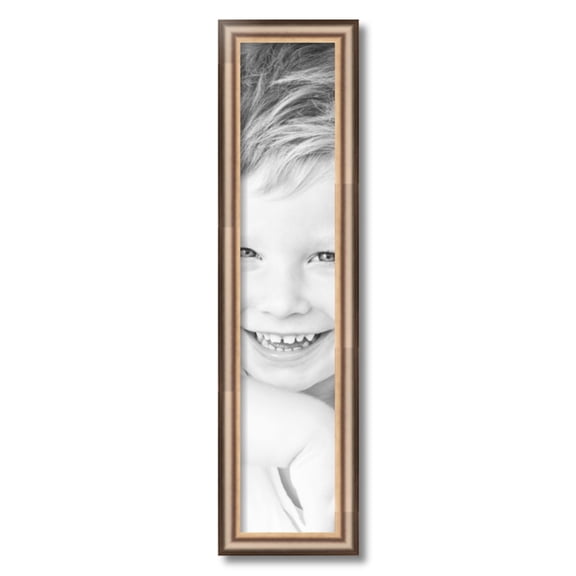 ArtToFrames 6x29" Anique Silver Picture Frame, Silver Wood Poster Frame, with Regular Acrylic and 2 (FBPL-4964)