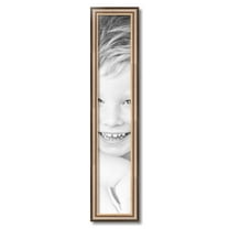 ArtToFrames 6x34" Anique Silver Picture Frame, Silver Wood Poster Frame, with Regular Acrylic and 2 (FBPL-4964)