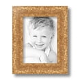 thumbnail image 1 of ArtToFrames 6x8 Inch Gold and Black Picture Frame, This Gold Wood Poster Frame is Great for Your Art or Photos, Comes with Regular Glass (4902), 1 of 1
