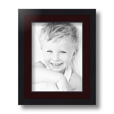 ArtToFrames 6x8 Inch Mahogany Windsor Picture Frame, This Brown MDF Poster Frame is Great for Your Art or Photos, Comes with Regular Glass (4687)