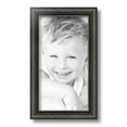 thumbnail image 1 of ArtToFrames 7" x 13" Antique Black Picture Frame, 7x13 inch Black Wood Poster Frame (WOM-5106), 1 of 5