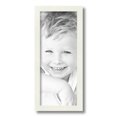 thumbnail image 1 of ArtToFrames 7" x 17" White Picture Frame, 7x17 inch White Wood Poster Frame (WOM-5138), 1 of 5