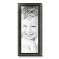 thumbnail image 1 of ArtToFrames 7" x 18" Antique Black Picture Frame, 7x18 inch Black Wood Poster Frame (WOM-5106), 1 of 5
