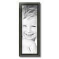 thumbnail image 1 of ArtToFrames 7" x 21" Antique Black Picture Frame, 7x21 inch Black Wood Poster Frame (WOM-5106), 1 of 5