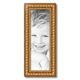 thumbnail image 1 of ArtToFrames 7" x 21" Gold Picture Frame, 7x21 inch Gold Wood Poster Frame (WOM-4293), 1 of 5