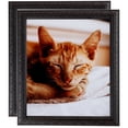 thumbnail image 1 of ArtToFrames 7" x 22" Plum Victorian Emboss Picture Frame, 7x22 inch Brown Wood Poster Frame (WOM-5080), 2 Pack, 1 of 6