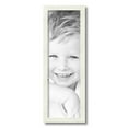 thumbnail image 1 of ArtToFrames 7" x 22" White Picture Frame, 7x22 inch White Wood Poster Frame (WOM-5140), 1 of 5