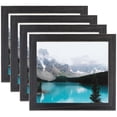 thumbnail image 1 of ArtToFrames 7" x 23" Distressed Black Picture Frame, 7x23 inch Black Wood Poster Frame (WOM-4592), 4 Pack, 1 of 7
