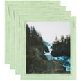thumbnail image 1 of ArtToFrames 7" x 24" Pale Green Picture Frame, 7x24 inch Green Wood Poster Frame (WOM-4605), 4 Pack, 1 of 6