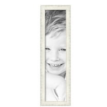 ArtToFrames 7" x 29" Classic White Picture Frame, 7x29 inch White Wood Poster Frame (WOM-5004),  Pack