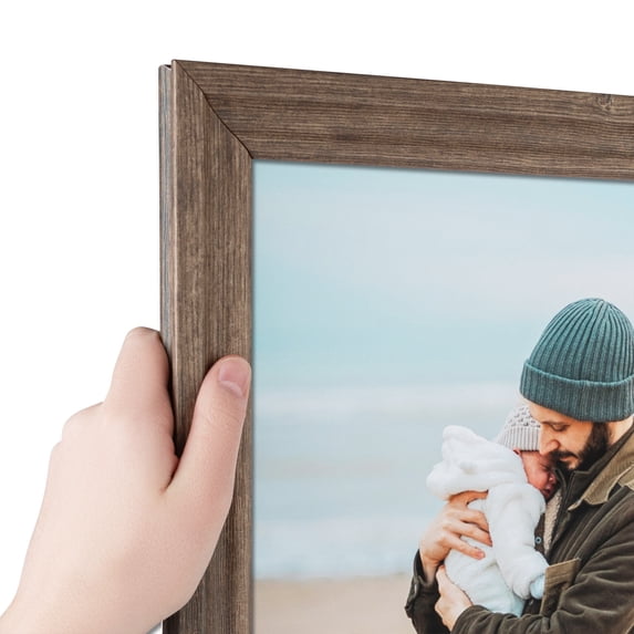ArtToFrames 7" x 32" Other Picture Frame, 7x32 inch Multi MDF Poster Frame (WOM-5344), Pack