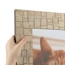 ArtToFrames 7" x 41" Casablanca White Picture Frame, 7x41 inch White Wood Poster Frame (WOM-4996)