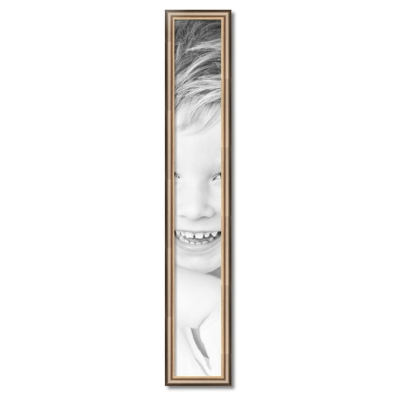 ArtToFrames 7" x 50" Anique Silver Picture Frame, 7x50 inch Silver Wood Poster Frame (WOM-4964)