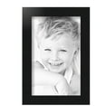 thumbnail image 1 of ArtToFrames 7x11 inch Black Steel Picture Frame, Black MDF Poster Frame (4639), 1 of 7