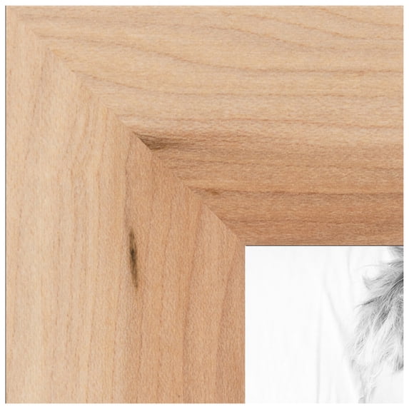 ArtToFrames 7x11 inch Hickory Picture Frame, Brown Wood Poster Frame (4850)