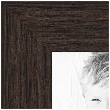 ArtToFrames 7x14 inch Verlinga Brown Picture Frame, Brown Wood Poster Frame (4656)