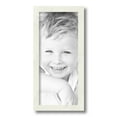 thumbnail image 1 of ArtToFrames 7x16" White Picture Frame, White Wood Poster Frame, with Regular Glass and 2 (FBPL-5140), 1 of 5