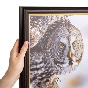 ArtToFrames 16" x 23" Black Picture Frame, 16x23 inch Black MDF Poster ...