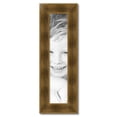 thumbnail image 1 of ArtToFrames 7x33" Streaked Gold with Beeds Picture Frame, Gold Wood Poster Frame, with Regular Acrylic and 2 (FBPL-5172), 1 of 5