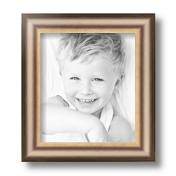 ArtToFrames 7x8" Anique Silver Picture Frame, Silver Wood Poster Frame, with Regular Glass and 2 (FBPL-4964)