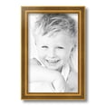 thumbnail image 1 of ArtToFrames 8.5" x 14" Gold Step Picture Frame, 8.5x14 inch Gold Wood Poster Frame (WOM-4548), 1 of 5