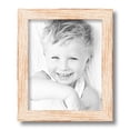 thumbnail image 1 of ArtToFrames 8.5x11 Inch Knotty Pines Pecan with White Wash Picture Frame, This White Wood Poster Frame is Great for Your Art or Photos, Comes with Regular Glass (4771), 1 of 7