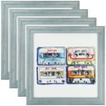thumbnail image 1 of ArtToFrames 8" x 10" Blue Picture Frame, 8x10 inch Blue Wood Poster Frame (WOM-4377), 4 Pack, 1 of 8