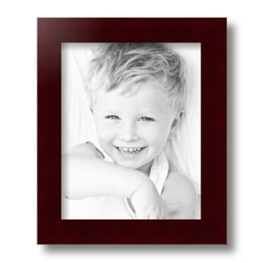 ArtToFrames 8" x 10" Cherry Picture Frame, 8x10 inch Red Wood Poster Frame (WOM-4309)