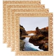 thumbnail image 1 of ArtToFrames 8" x 10" Ivory Picture Frame, 8x10 inch White Wood Poster Frame (WOM-4946), 4 Pack, 1 of 7