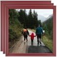 thumbnail image 1 of ArtToFrames 8" x 10" Red Picture Frame, 8x10 inch Red Wood Poster Frame (WOM-4155), 3 Pack, 1 of 7