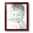 thumbnail image 1 of ArtToFrames 8" x 11" Cherry Picture Frame, 8.5x11 inch Red Wood Poster Frame (WOM-4213), 5 Pack, 1 of 6