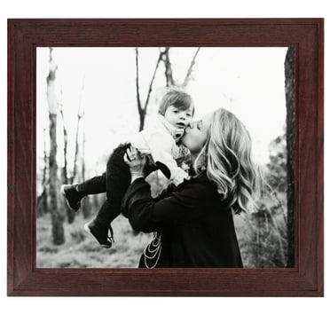 ArtToFrames 8" x 11" Cherry Picture Frame, 8.5x11 inch Red Wood Poster Frame (WOM-4334), 1 Pack