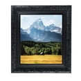 thumbnail image 1 of ArtToFrames 8" x 11" Majestic Black Picture Frame, 8.5x11 inch Black Wood Poster Frame (WOM-5120), 1 Pack, 1 of 6