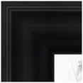 thumbnail image 1 of ArtToFrames 8" x 11" Satin Black Reverse Step Picture Frame, 8x11 inch Black Wood Poster Frame (WOM-1419), 1 of 7